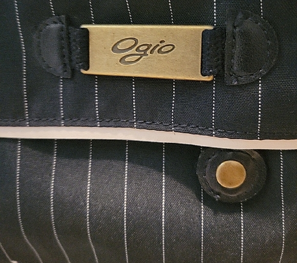OGIO Navy Blue Striped Crossbody Bag - Picture 11 of 11